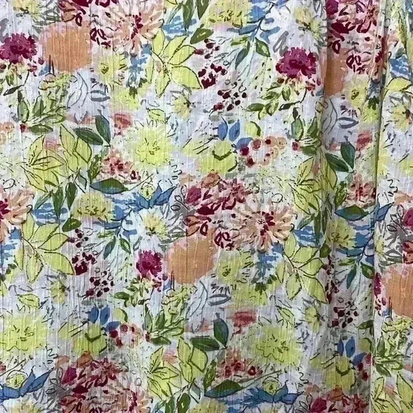 Cynthia Rowley Women’s Flower Blouse Size: Large - Picture 6 of 9